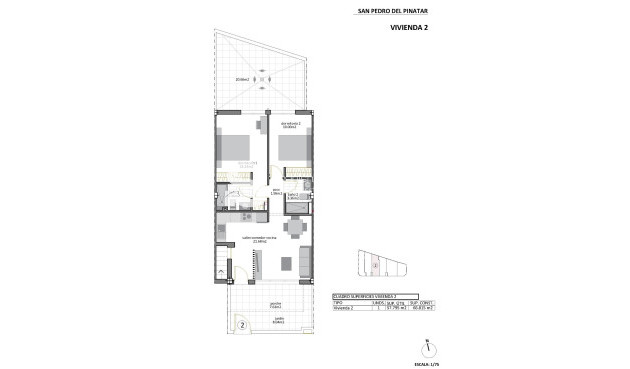 New Build - Bungalow - San Pedro del Pinatar - Los Cuarteros