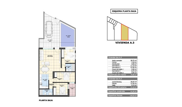 New Build - Bungalow - Pilar de la Horadada - pueblo