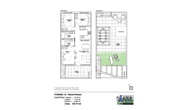 New Build - Bungalow - Pilar de la Horadada - Parque Ramon eugenio Escudero
