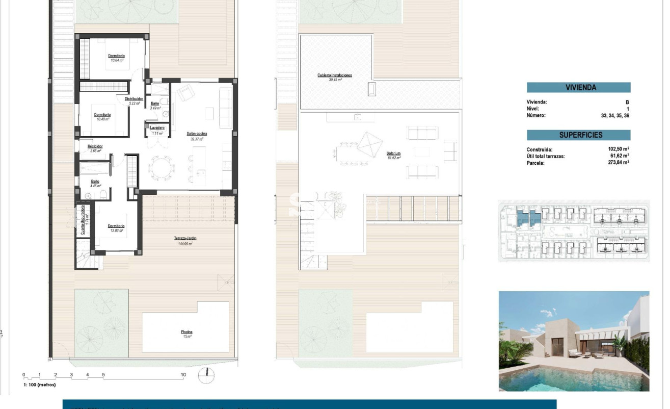 New Build - Villa - Los Alcazares - Serena Golf