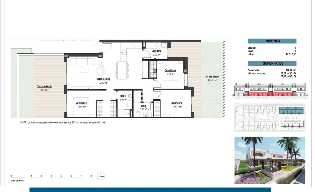 New Build - Bungalow - Los Alcazares - Serena Golf