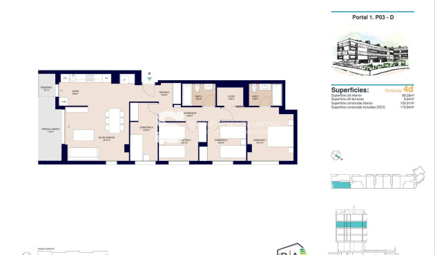 New Build - Apartment - Alicante - San Agustín-PAU 2