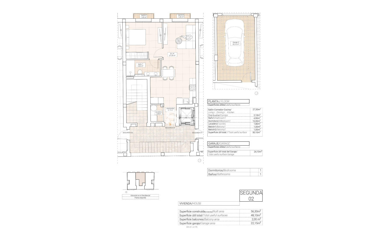 New Build - Apartment - Hondón de las Nieves - Pueblo