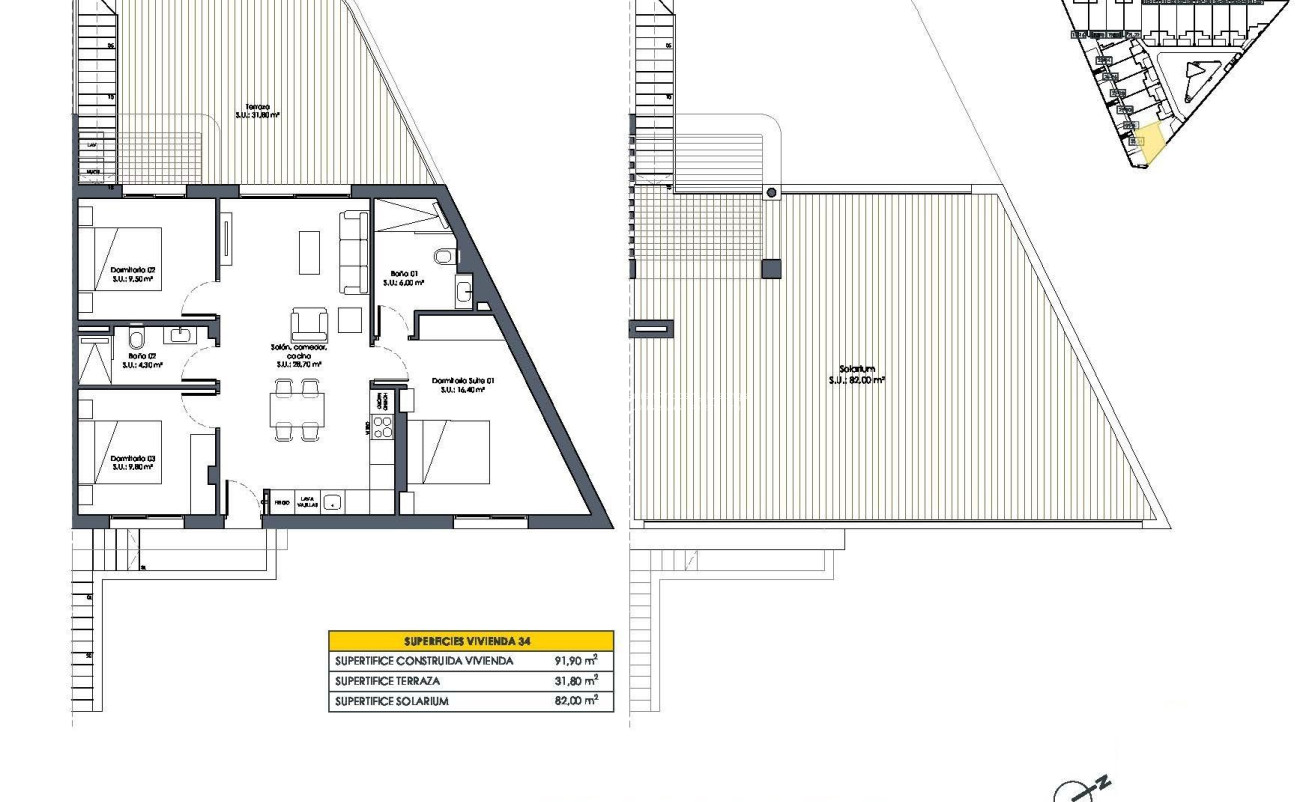New Build - Bungalow - San Fulgencio - Pueblo