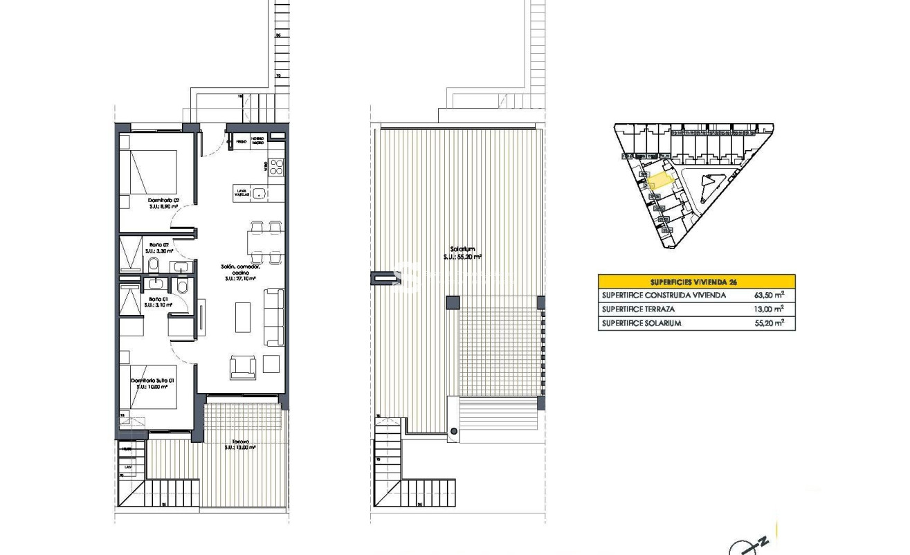 Nouvelle construction - Bungalow - San Fulgencio - Pueblo