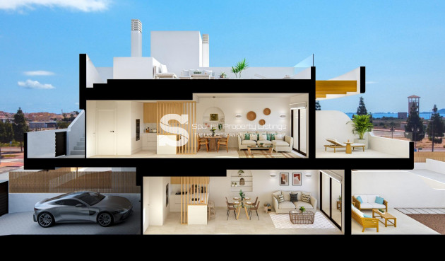 New Build - Apartment - Los Alcazares - Serena Golf