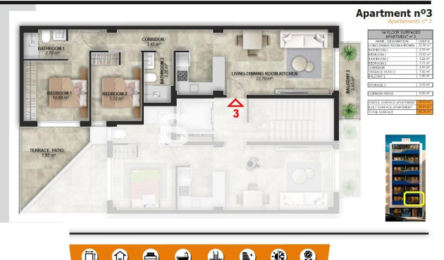 New Build - Apartment - Torrevieja - Playa del Acequión