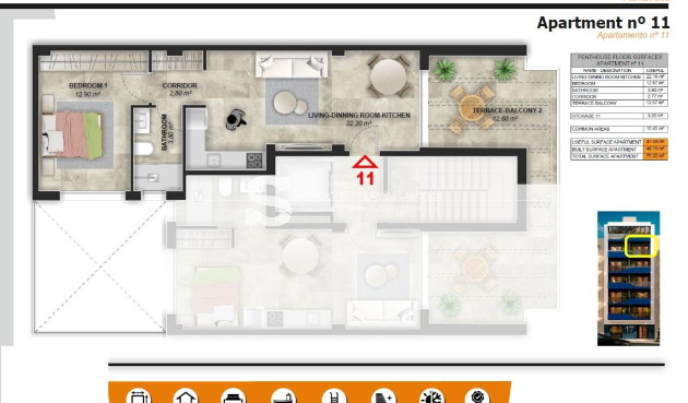 New Build - Penthouse - Torrevieja - Playa del Acequión