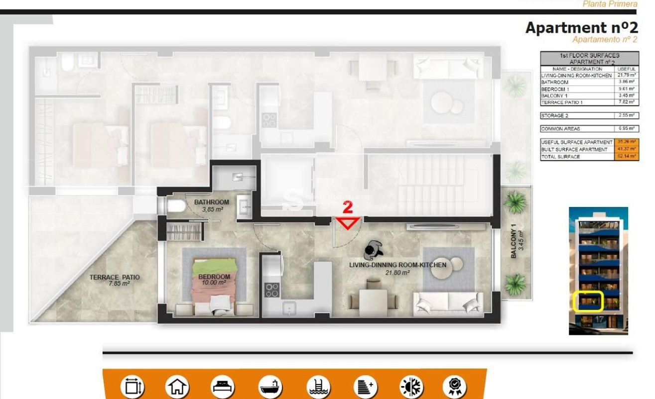 New Build - Apartment - Torrevieja - Playa del Acequión