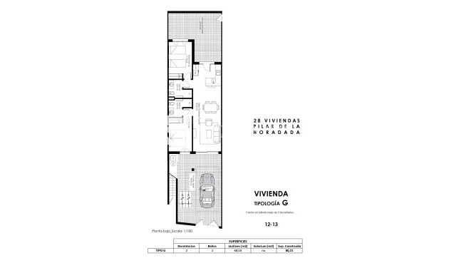 New Build - Bungalow - Pilar de la Horadada - pueblo