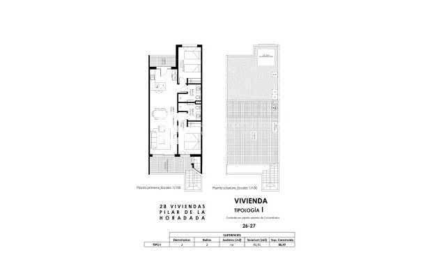 New Build - Bungalow - Pilar de la Horadada - pueblo