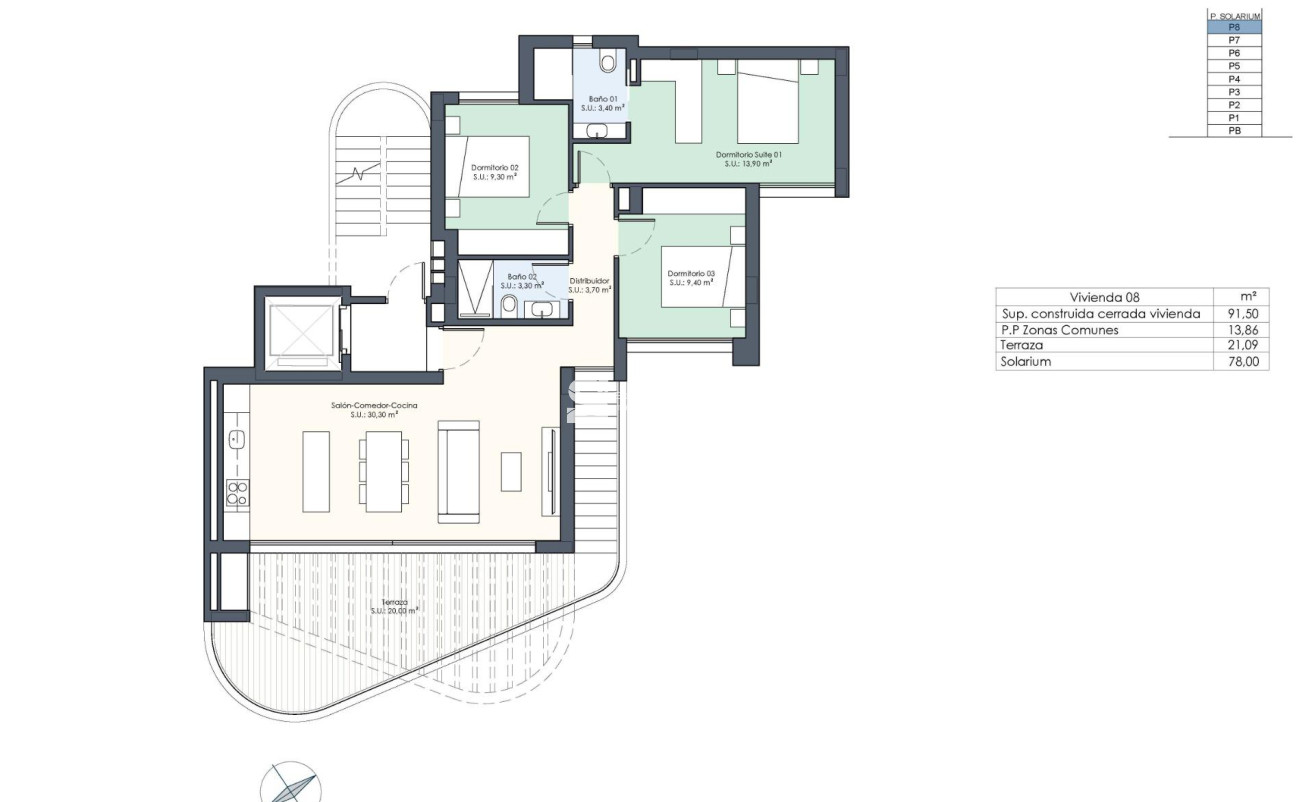 New Build - Penthouse - Guardamar del Segura - Avenida del Puerto