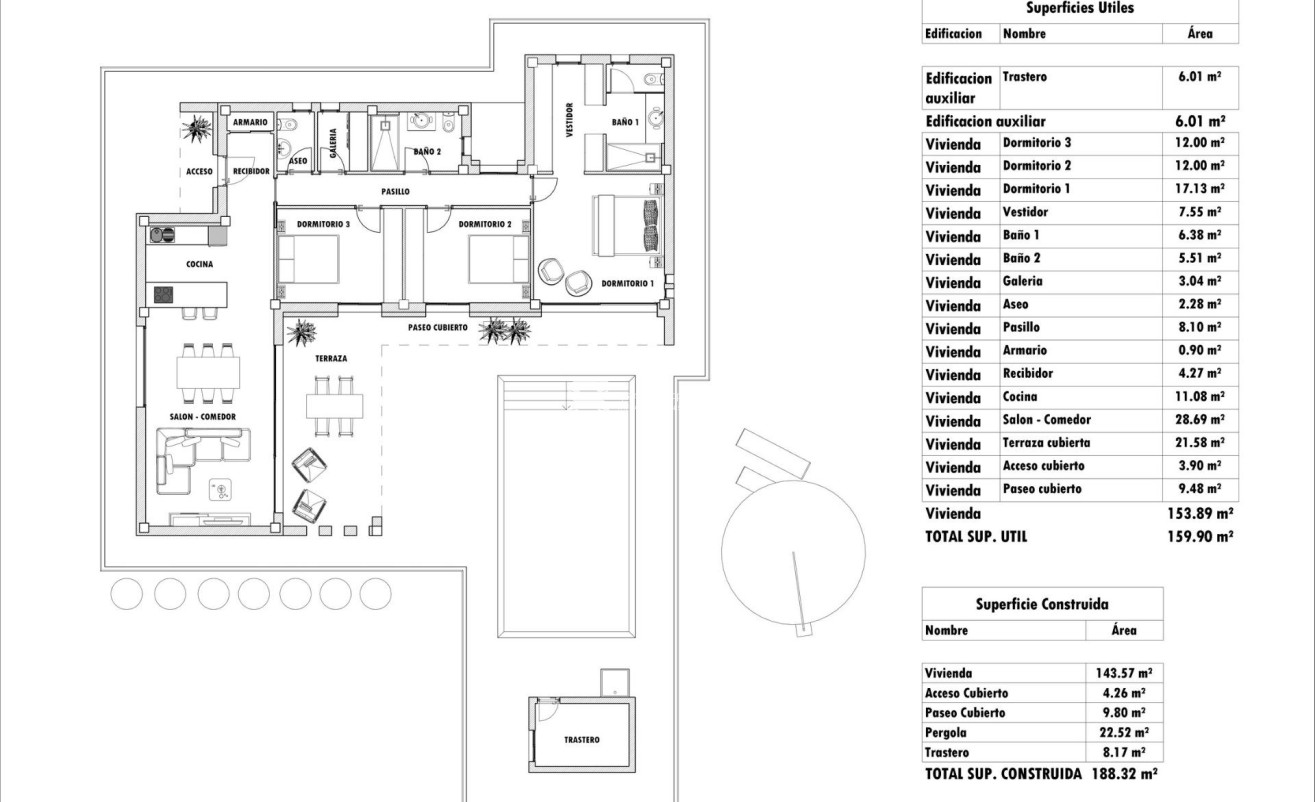 Obra nueva - Villa - Aspe - Poligono 19