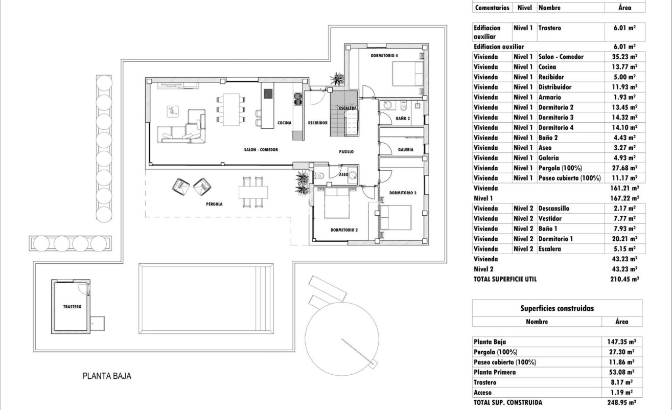 New Build - Villa - Aspe - Poligono 19