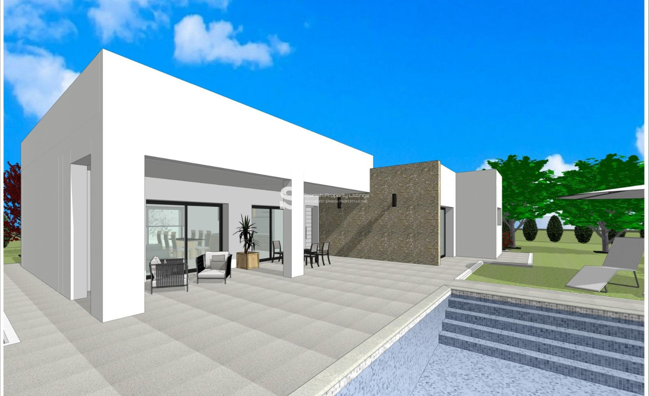 Obra nueva - Villa - Aspe - Poligono 19