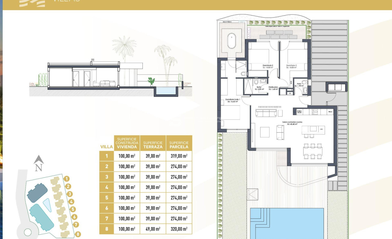 New Build - Villa - Los Alcazares - Serena Golf