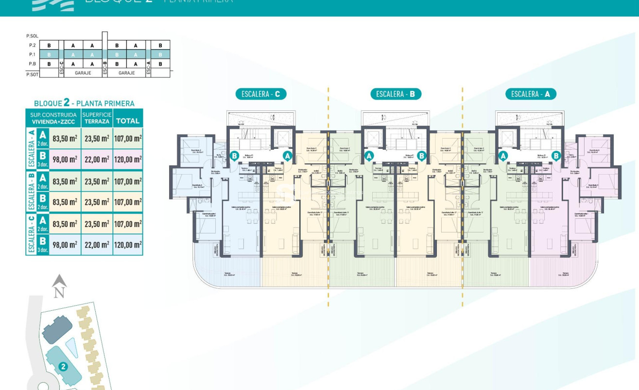 New Build - Apartment - Los Alcazares - Serena Golf