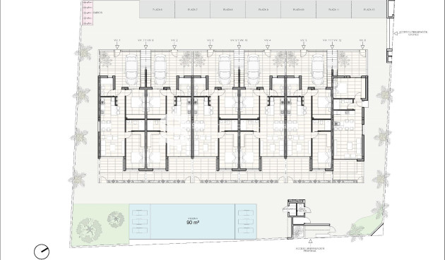 New Build - Bungalow - Pilar de la Horadada - pueblo