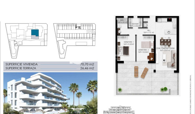 New Build - Apartment - Pilar de la Horadada - Mil Palmeras