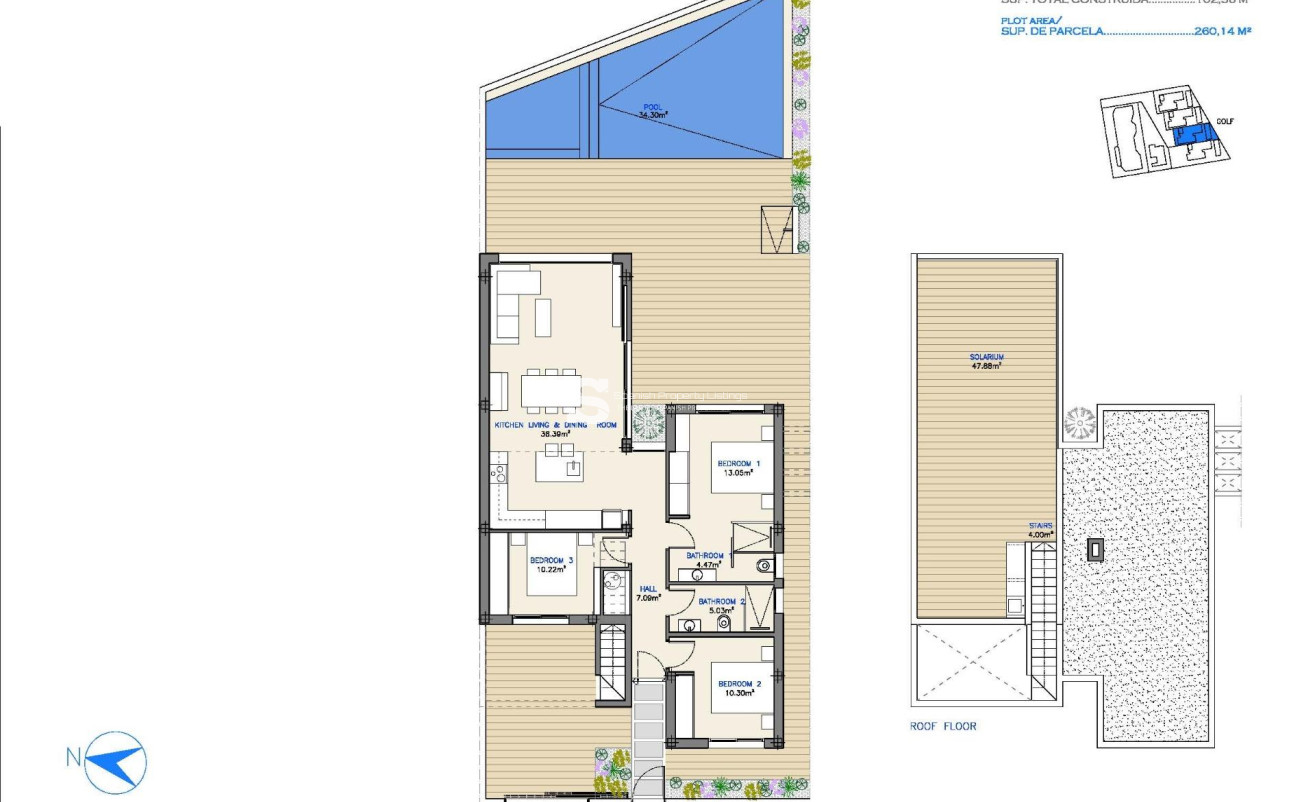 New Build - Villa - Los Alcazares - Serena Golf