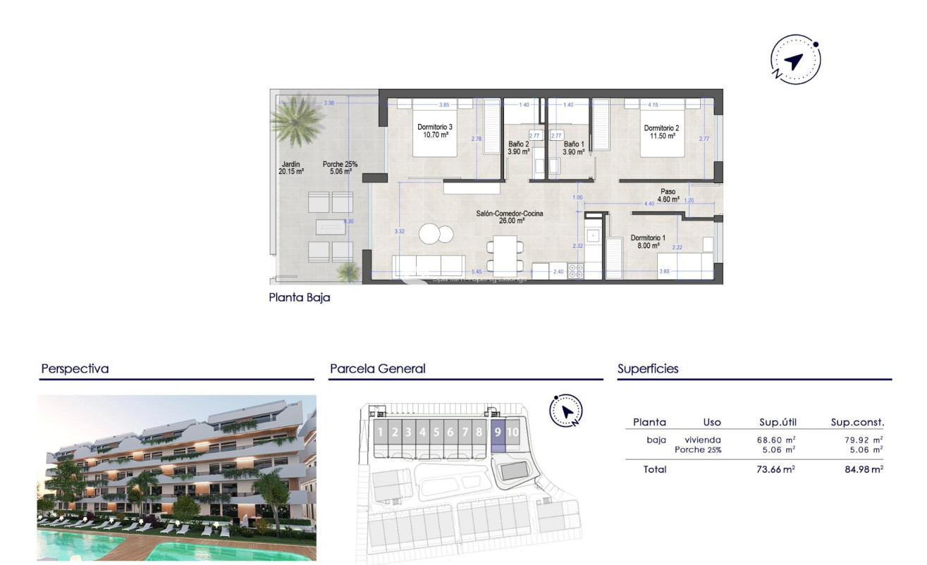 New Build - Apartment - San Javier - Santiago De La Ribera