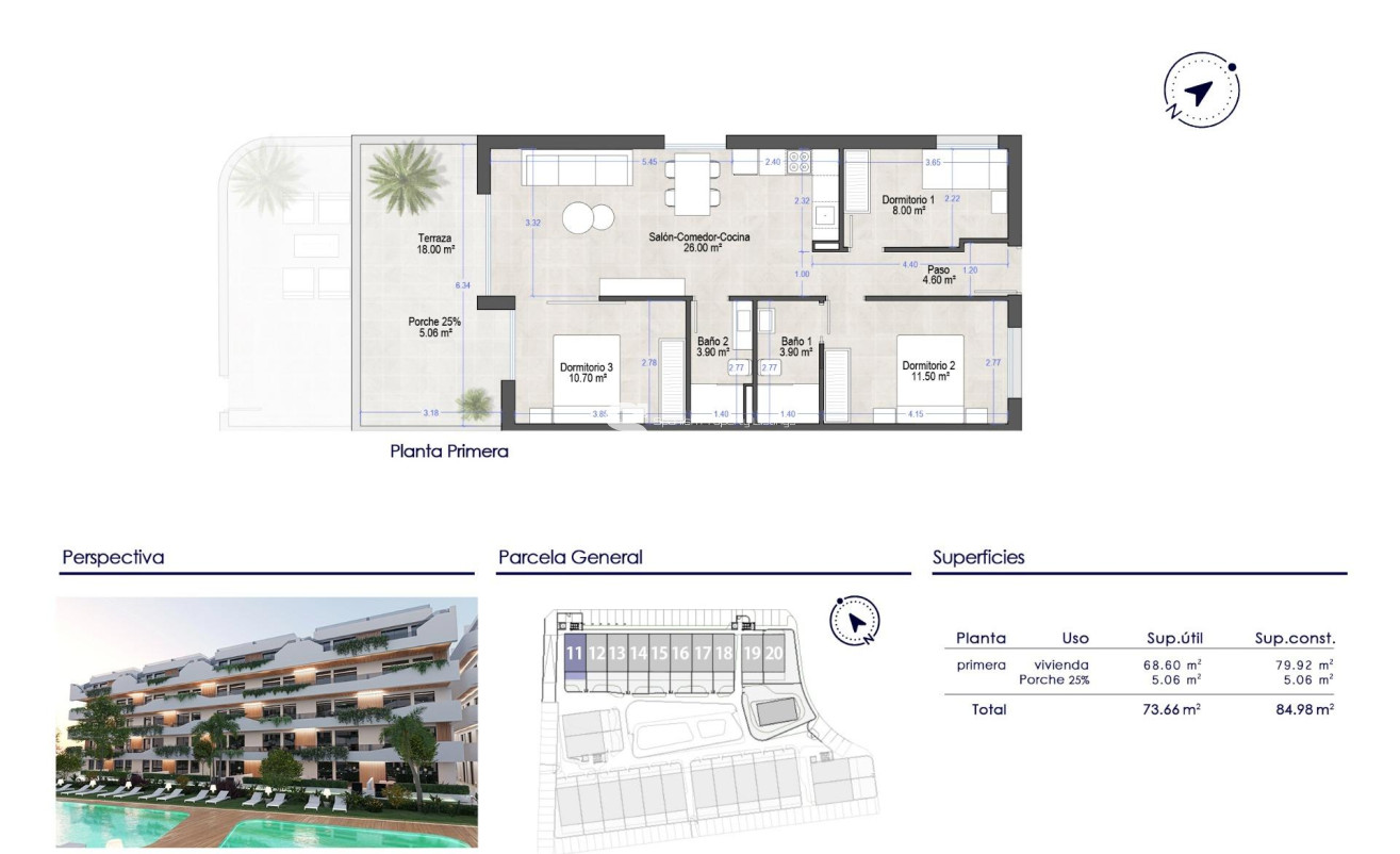 New Build - Apartment - San Javier - Santiago De La Ribera