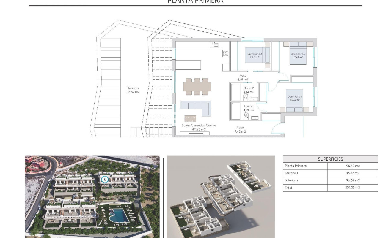 New Build - Bungalow - Finestrat - Balcón De Finestrat