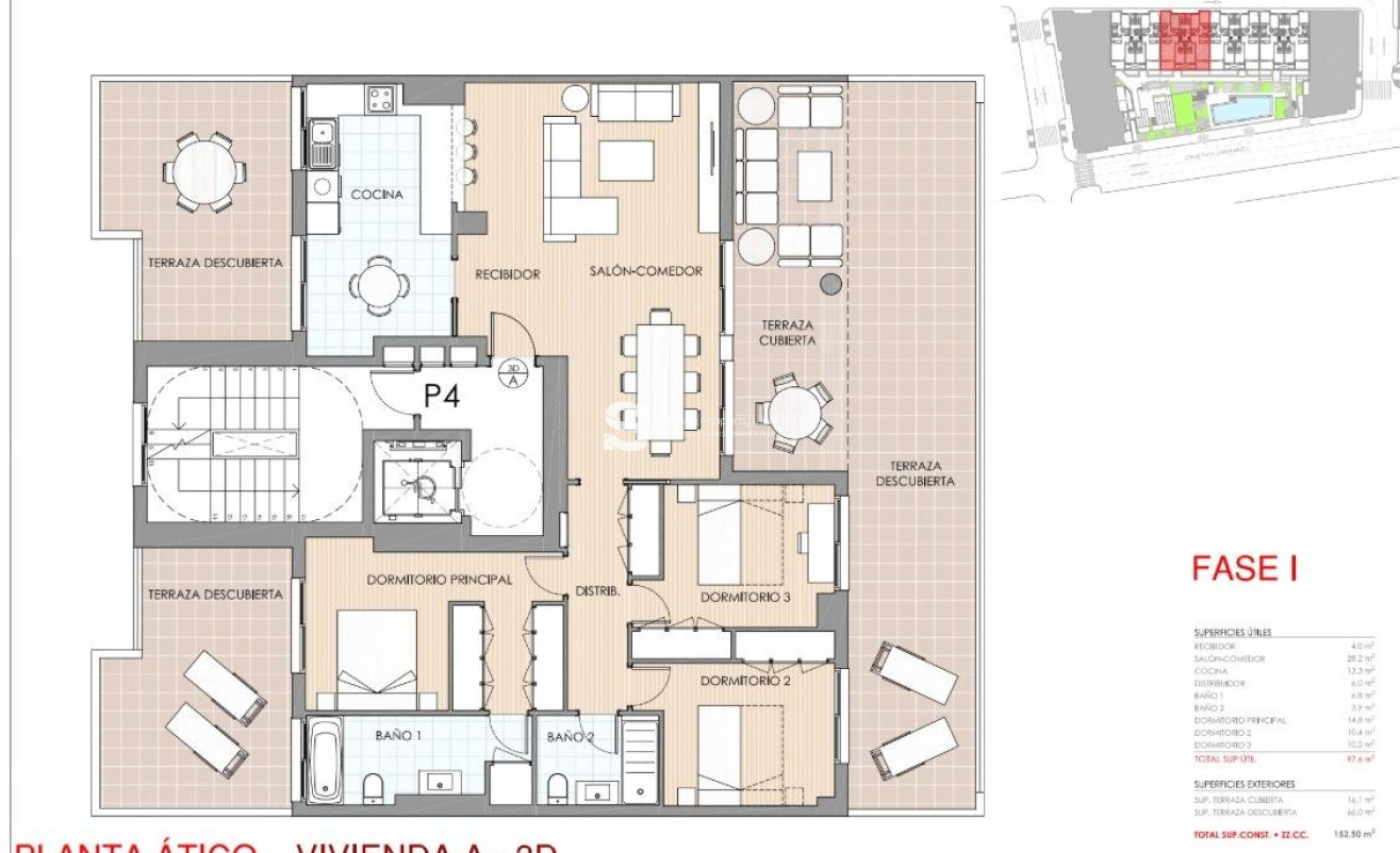 New Build - Penthouse - Aguilas - Playa de Levante