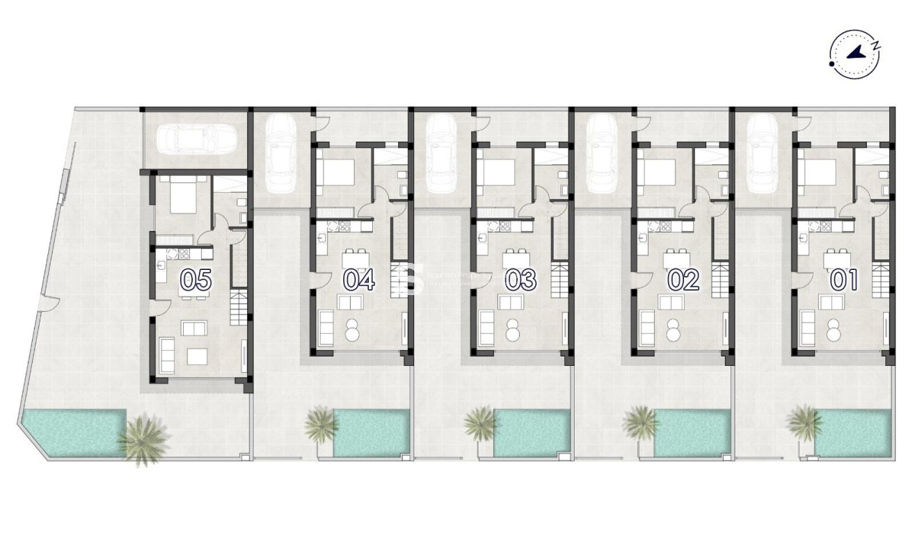 New Build - Villa - San Pedro del Pinatar - Polideportivo