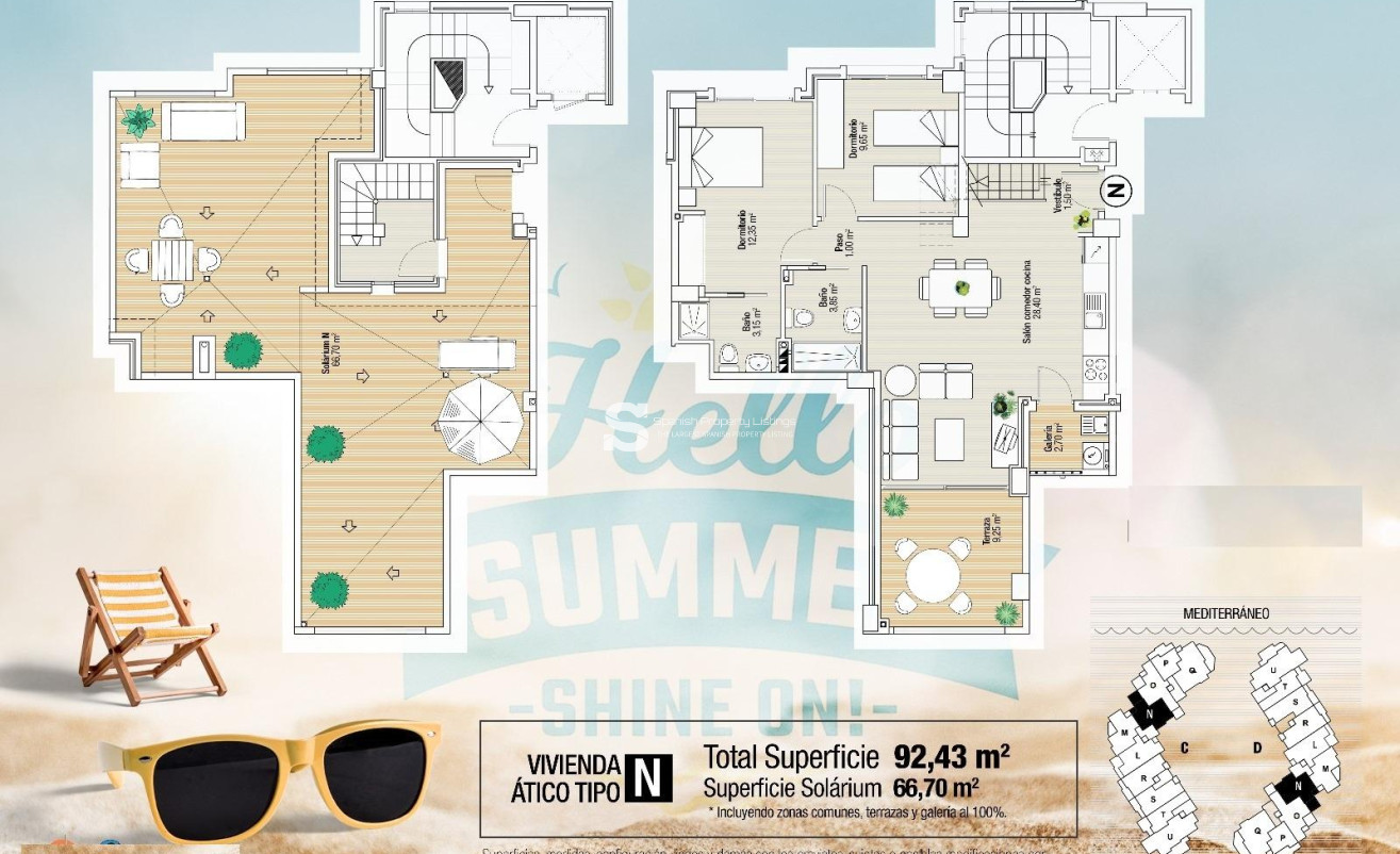 New Build - Penthouse - La Manga del Mar Menor - La Manga