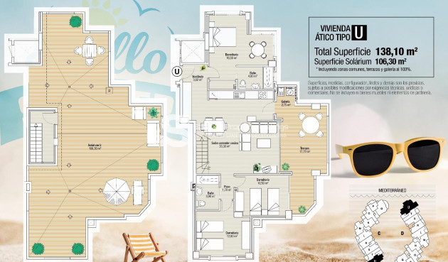 New Build - Penthouse - La Manga del Mar Menor - La Manga