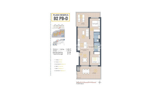 Obra nueva - Apartment - Los Alcazares - Serena Golf