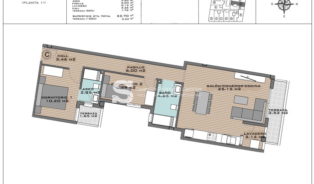 New Build - Apartment - Algorfa - Pueblo