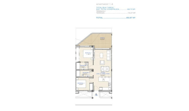 New Build - Apartment - Los Alcazares - Serena Golf