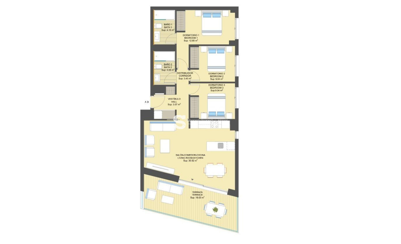 New Build - Apartment - Orihuela Costa - Campoamor