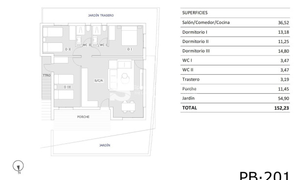 Nouvelle construction - Bungalow - San Miguel de Salinas - Pueblo