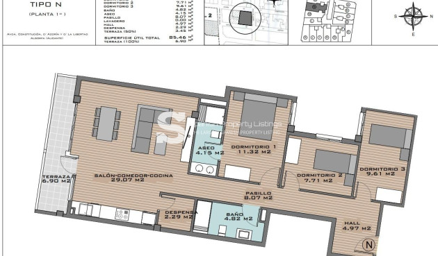 New Build - Apartment - Algorfa - Pueblo