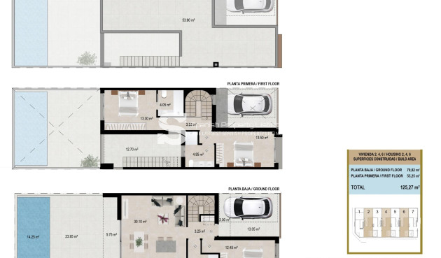Obra nueva - Town House - San Javier - pueblo