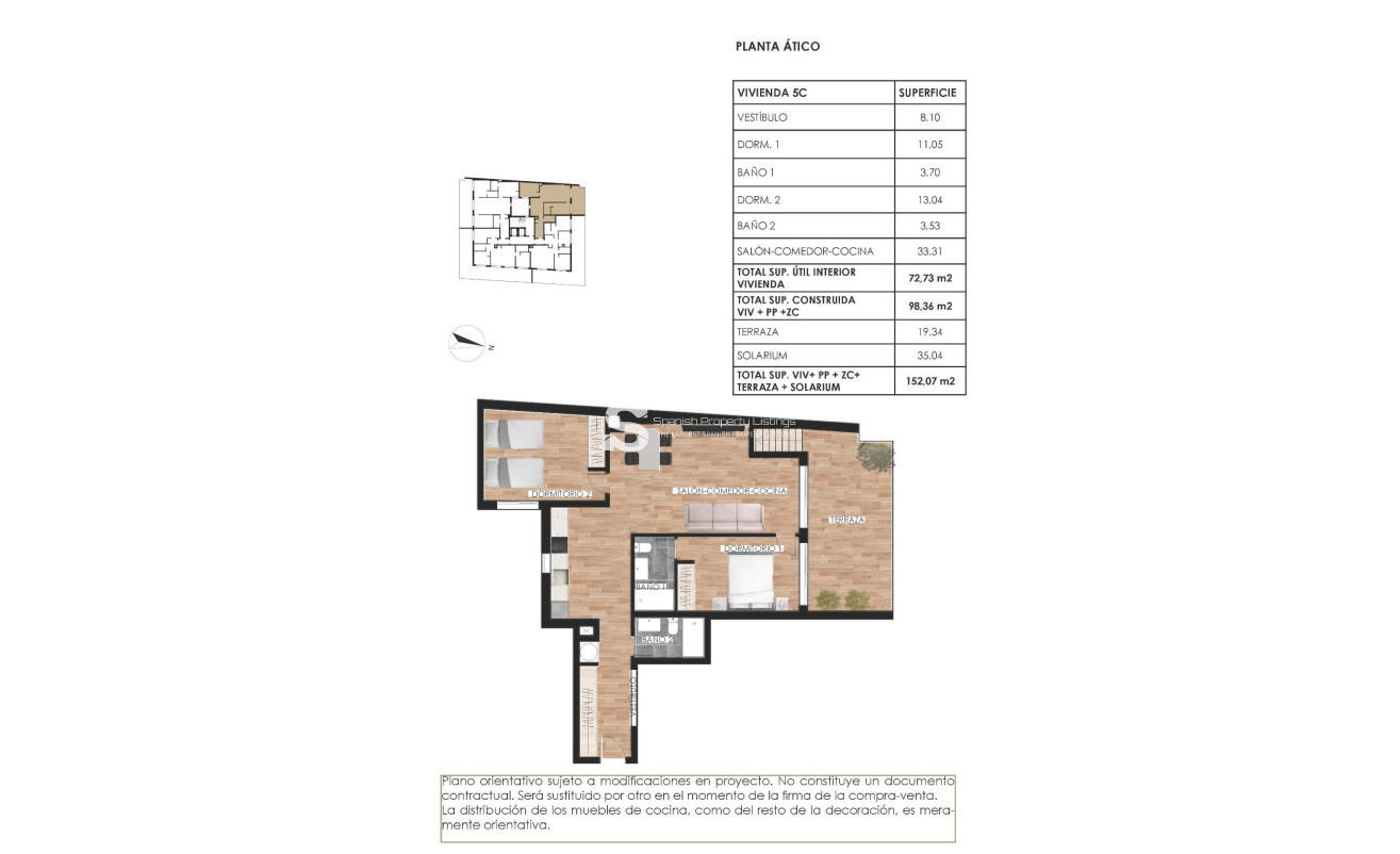 Obra nueva - Ático - Torrevieja - Parque de las Naciones