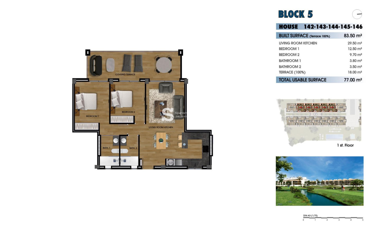 New Build - Apartment - Los Alcazares - La Serena Golf