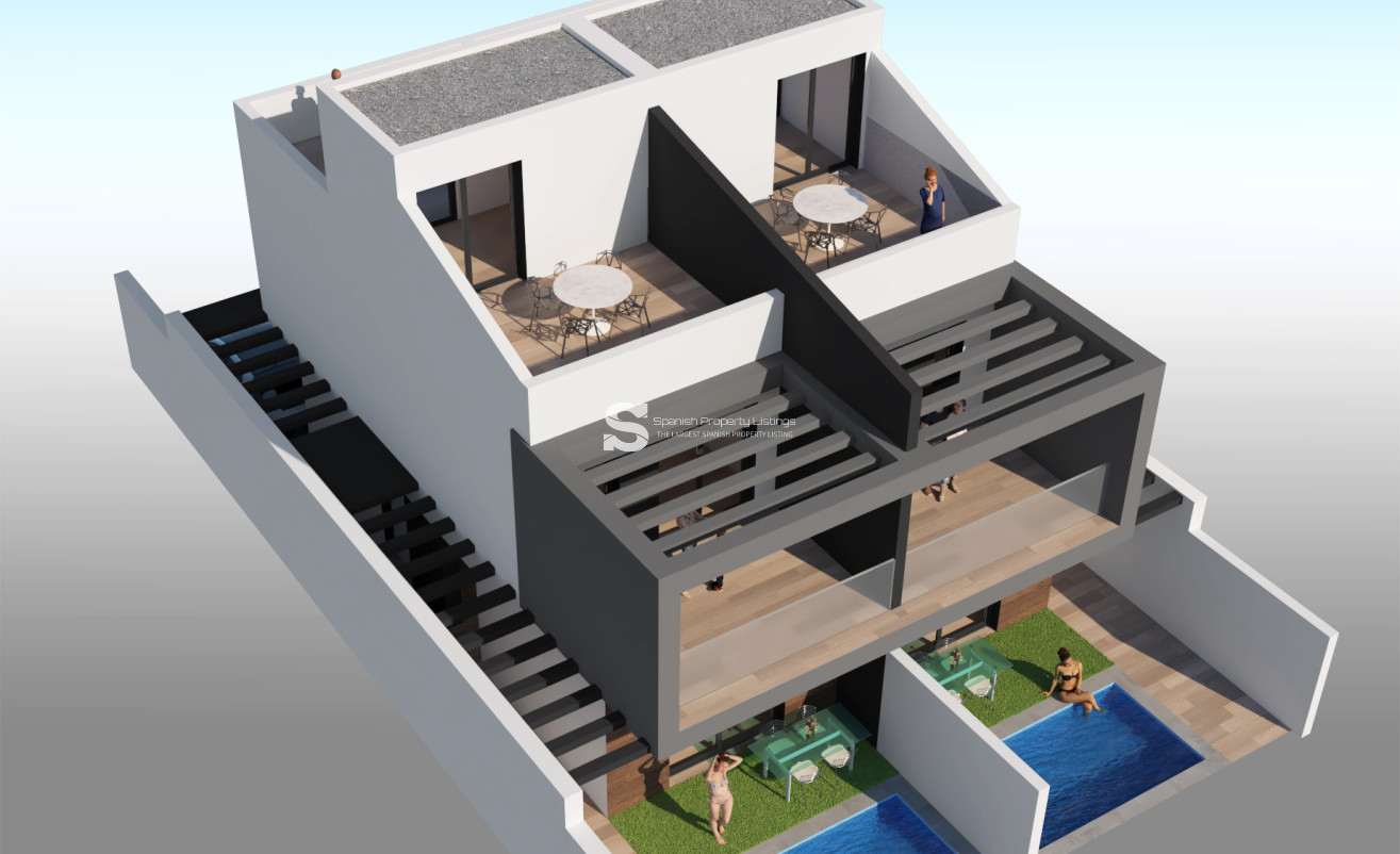 Nouvelle construction - semi-detached - San Javier